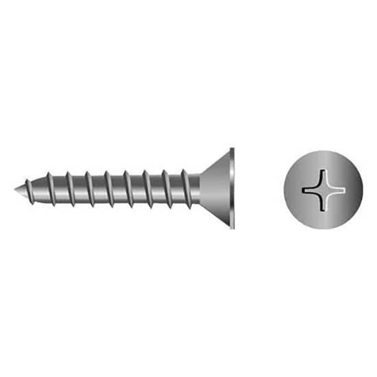 Seachoice 59533 Stainless Steel Phillips Machine Screw - Flat Head