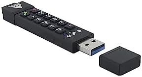 Apricorn 32GB Aegis Secure Key 3Z 256-bit AES XTS Hardware Encrypted FIPS 140-2 Level 3 Validated Secure USB 3.0 Flash Drive (ASK3Z-32GB),Black|B01MSDLA7E