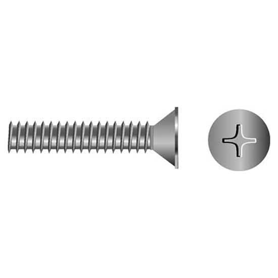 Seachoice MP0785SC SS Phillips Machine Screw Flat Head, 1/4-20 x 2-1/2"