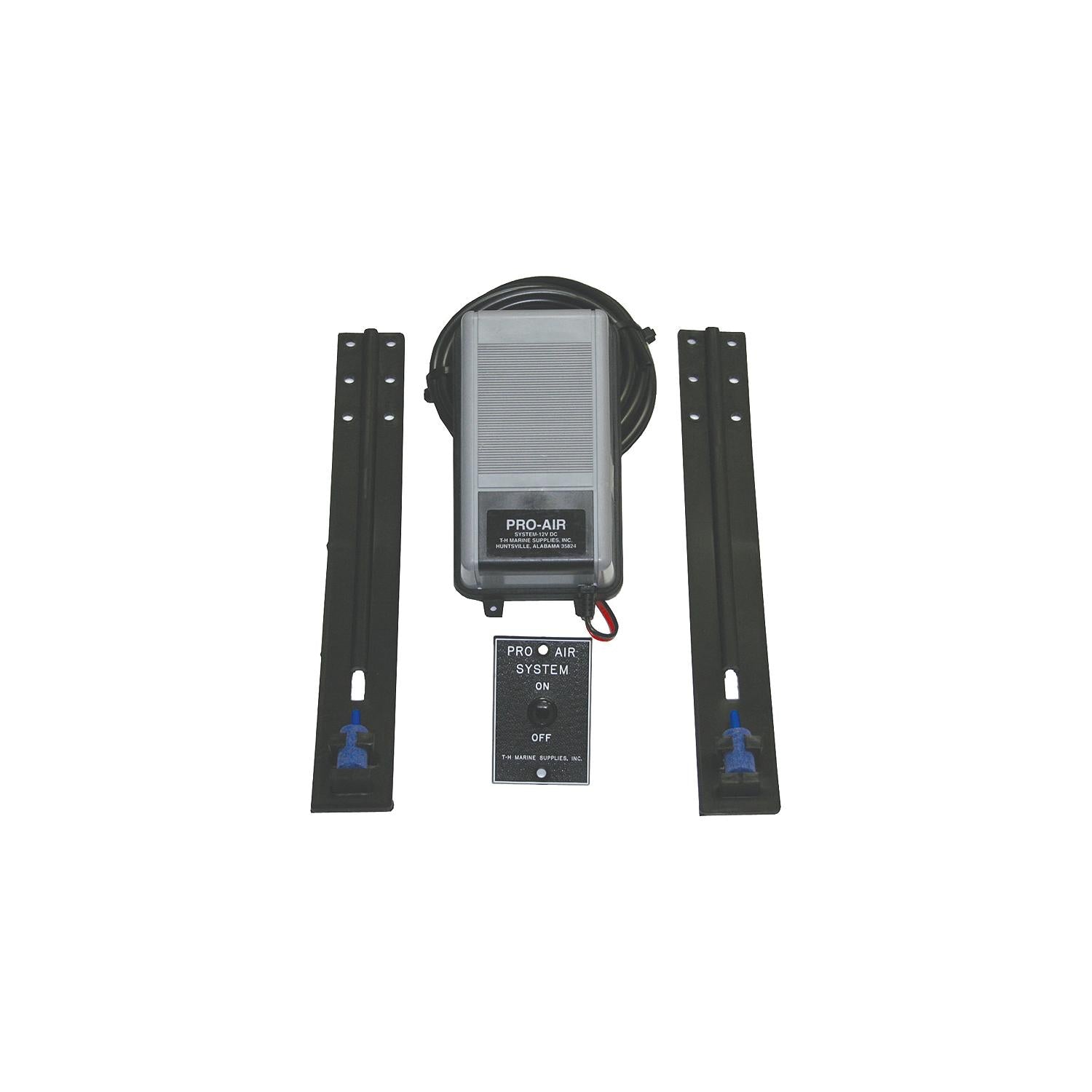 TH Marine PAS-1-DP T-H Marine 12V Complete Pro-Air System Livewell Aeration Kit, w/ Air Stones