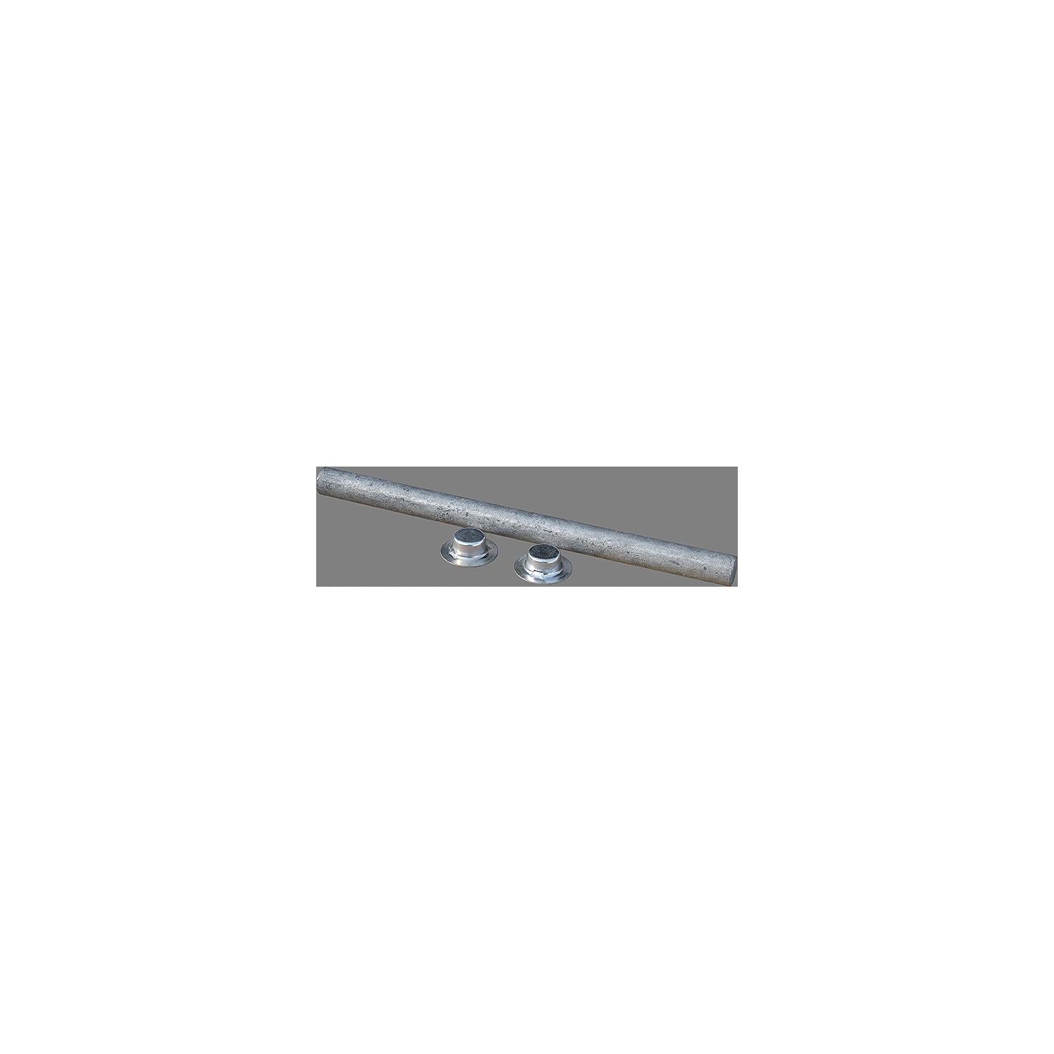 Tie Down Engineering 86186 Galvanized Roller Shaft w/Pal Nuts
