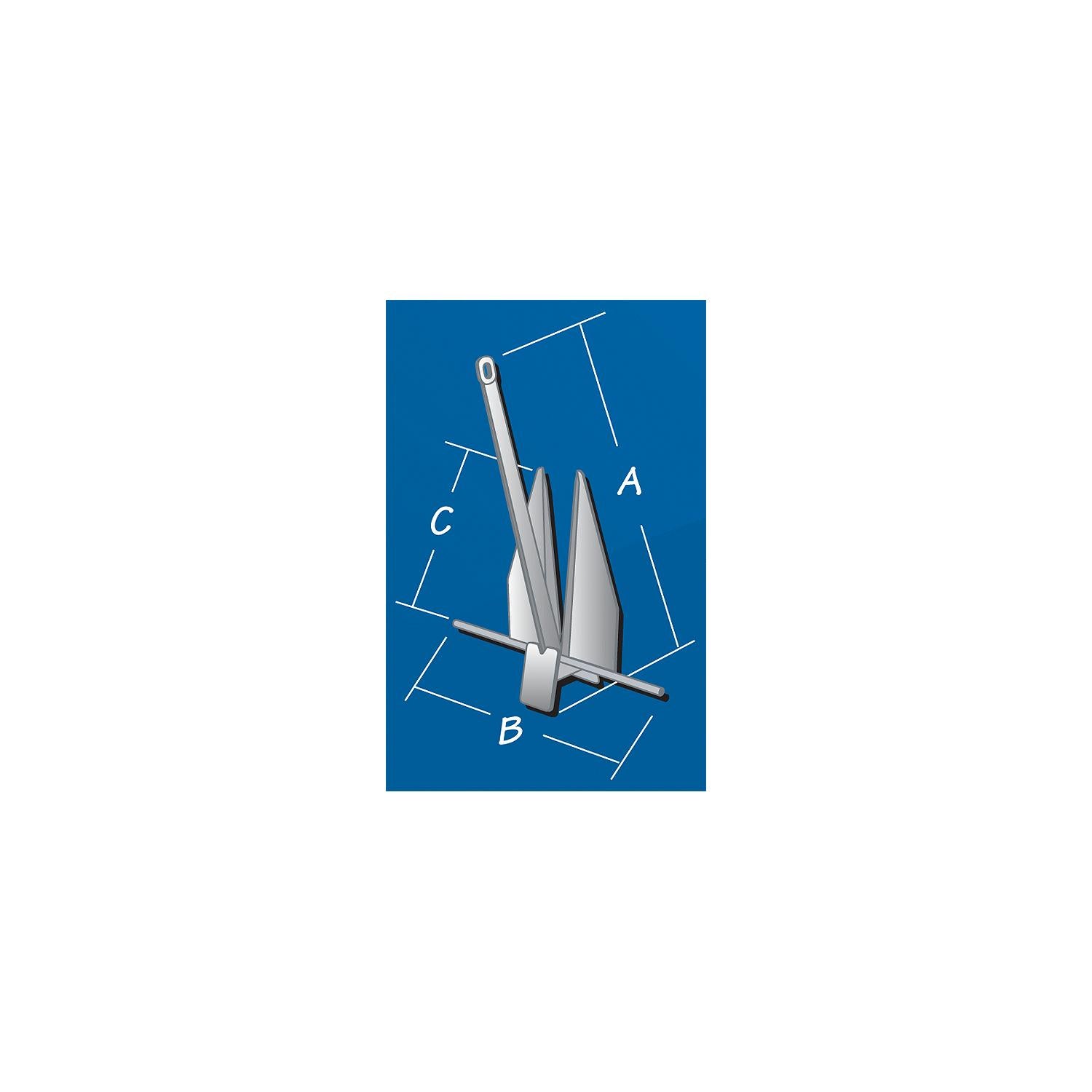 85 Lb. Super Hooker Anchor