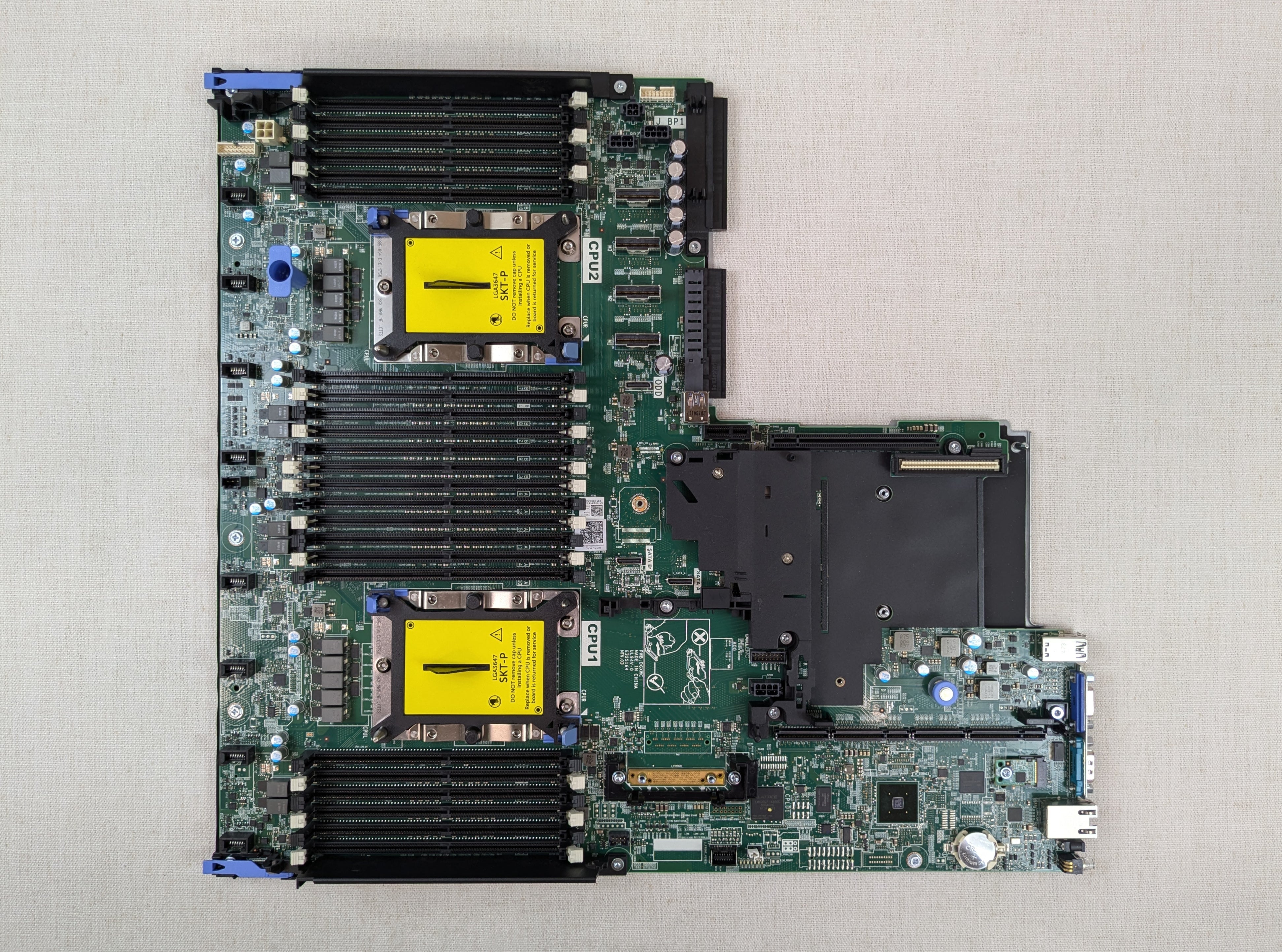 Dell RGP26 PowerEdge R640 Main System Motherboard Assembly