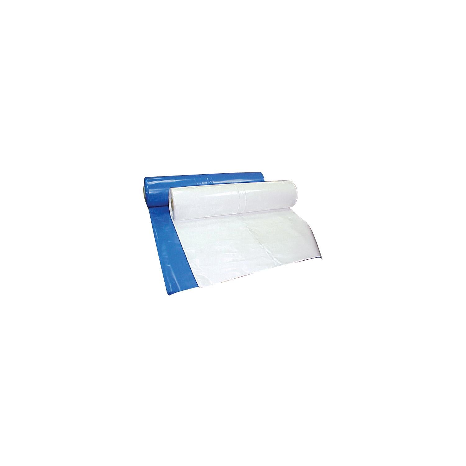 Shrinkwrap Accessories 13004996 Poly-America 17BL Shrinkwrap Blue Poly Film 17', x 350', 200#