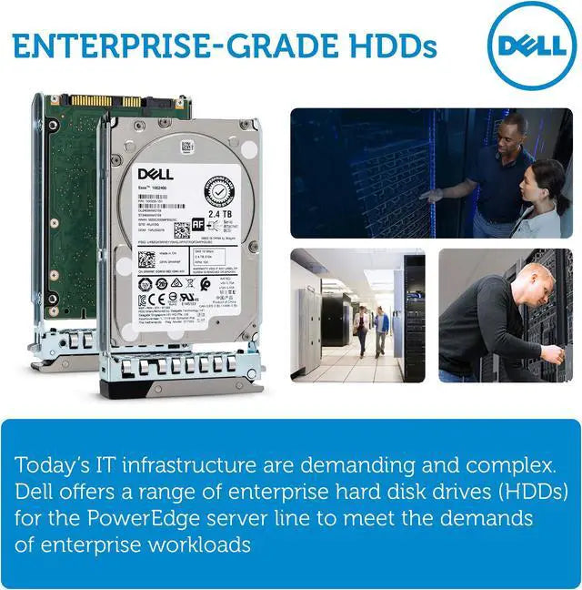 Dell 401-ABHQ 2.4TB 10000 RPM SAS 12Gb/s 2.5" Internal Hard Drive