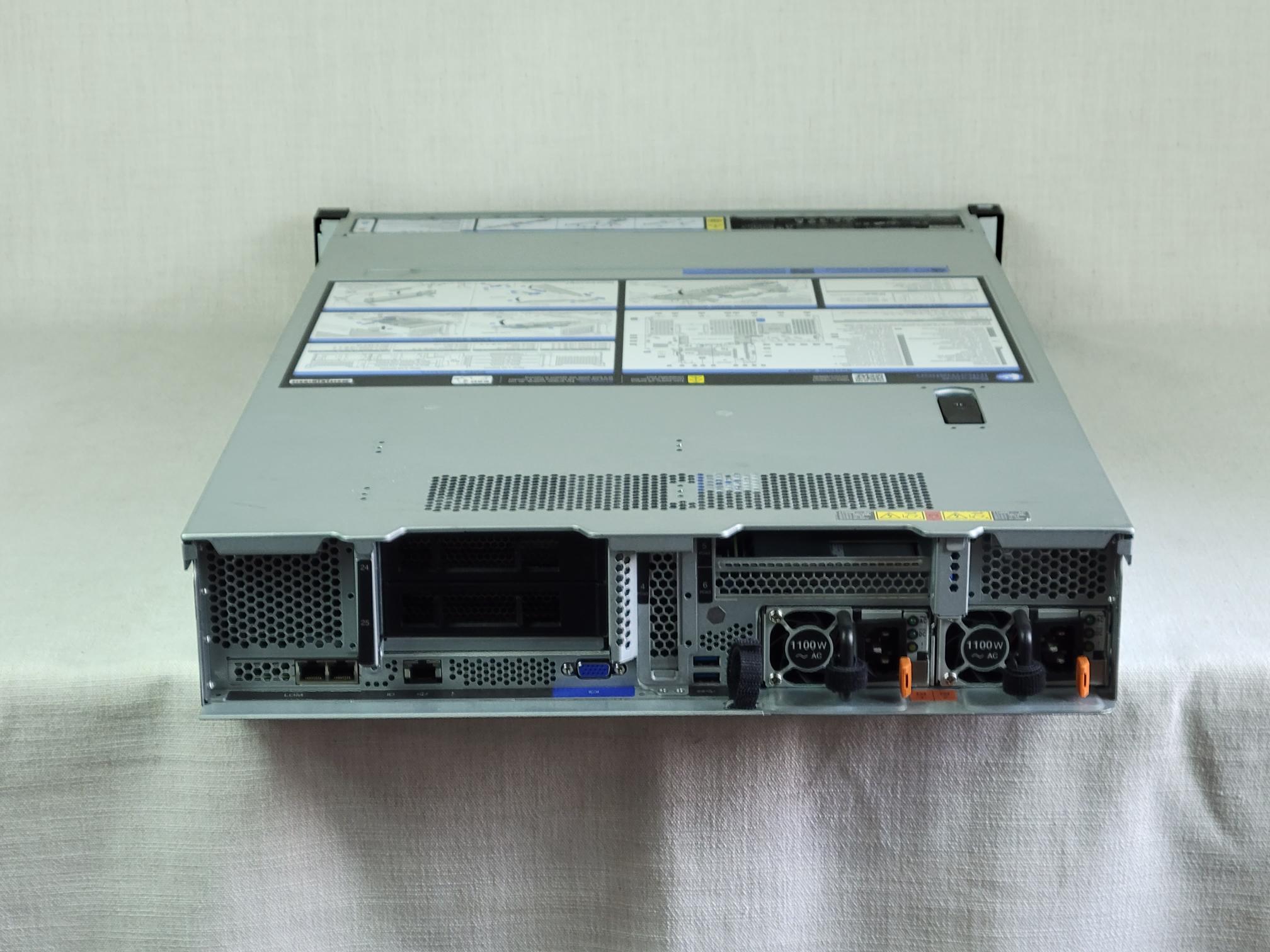 Lenovo ThinkSystem SR650 2U 12x 6TB Server 2x 10C Gold 5115 2.4GHz 64GB 930-16i