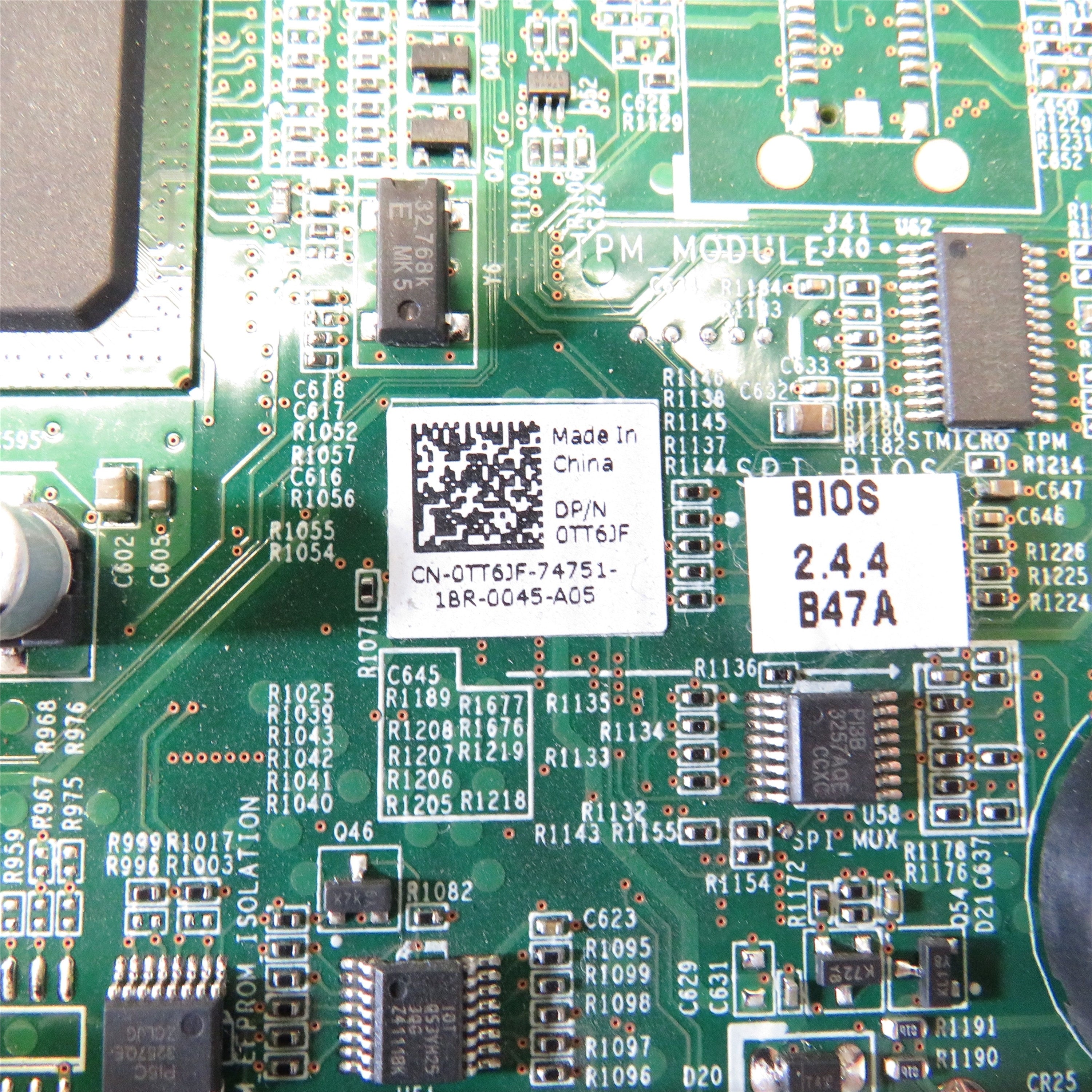 Dell TT6JF PowerEdge R810 Secondary System Board (Refurbished)