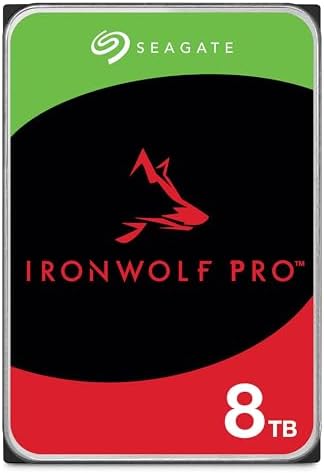 Seagate IronWolf 12TB NAS Internal Hard Drive HDD – CMR 3.5 Inch SATA 6Gb/s 7200 RPM 256MB Cache for RAID Network Attached Storage (ST12000VNZ008/ST12000VN0008