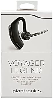 Plantronics - Voyager Legend (Poly) - Bluetooth Single-Ear (Monaural) Headset - Connect to your PC, Mac, Tablet and/or Cell Phone - Noise Canceling,Black|B0092KJ9BU