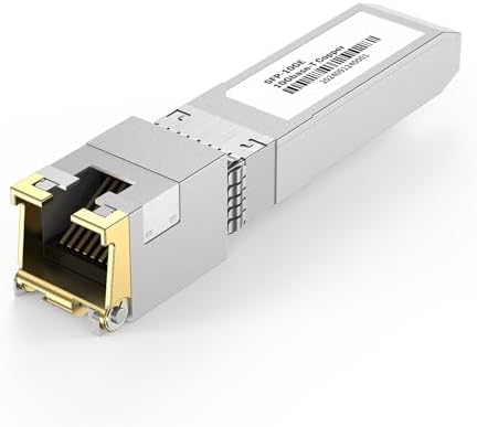[4 Pack] 10Gb SFP+ to RJ-45 Module Transceiver 98Ft (30m), SFP+ Copper Ethernet for CAT6a /7 Transceivers Compatible with 5Gb/ 2.5Gb/ 1Gb, NOT Compatible with Brand Dell, Aruba, HP, H3C|B0F8HM46HY
