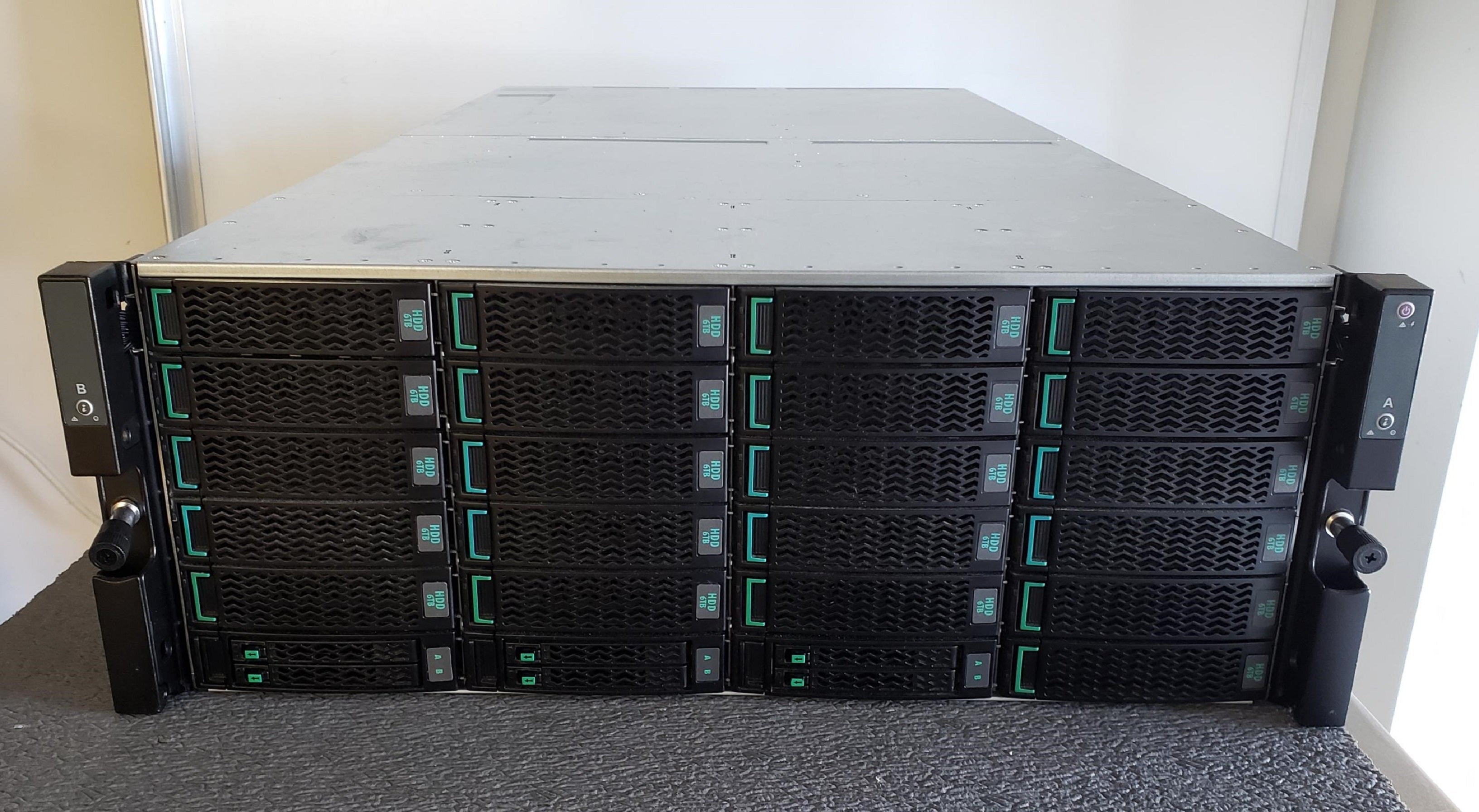 HPE Nimble Storage HF40 Flash array | 21 x 4TB | 6 x 1.92TB SSD