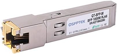 4Pack 10GBASE-T SFP+ to RJ45 Copper Module Mini-GBIC Transceiver for Cisco SFP-10G-T-S, Ubiquiti UF-RJ45-10G , Netgear, Mikrotik, D-Link, Supermicro, TP-Link, Linksys, CAT6A/CAT7, up to 100FT(30M)|B08P4MJ36T