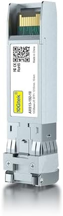 10Gtek 10GBase-T SFP+ to RJ-45 Transceiver, 10Gbe SFP+ Copper Ethernet CAT6a Module, up to 30m, for Cisco SFP-10G-T-S, Ubiquiti UniFi, Fortinet, TP-Link and More|B01KFBFL16