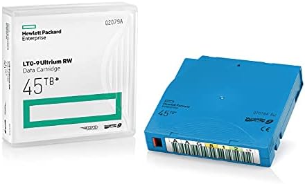 HPE LTO-9 45TB RW Non CUST LBL 20 CRTG
