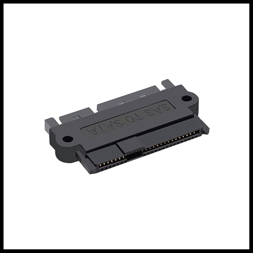 SFF-8482 29-pin SAS to SATA Unidirectional Adapter - This is a SATA 22-pin Conversion Adapter for use with SAS Hard Disk Drives on motherboards|B0DYF4RSBD