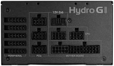 FSP Hydro G PRO 1000W Power Supply, 80 Plus Gold, ATX 3.1/PCIe 5.1(12V-2X6), Full Modular, 10 Year Warranty (HG2-1000-G5T)|B0CGGPBQYD
