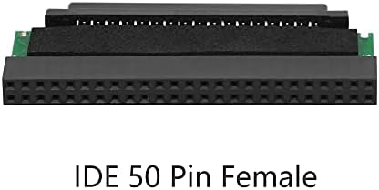 CERRXIAN SCSI HPDB 68 Pin Female to IDE 50 Pin Female Adapter Converter|B09G271BQD