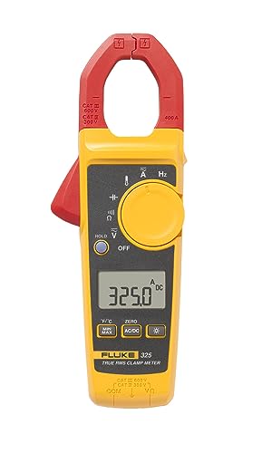 Fluke 325 True-RMS Clamp Meter with Frequency, Temperature & Capacitance Measurements