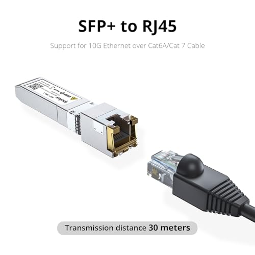 ipolex SFP+ 10GBase LR Singlemode Module, 10G SFP LC 1310nm Fiber Optic Transceiver for Cisco SFP-10G-LR, Ubiquiti UniFi UF-SM-10G, Meraki MA-SFP-10GB-LR, Netgear AXM762, Mikrotik and More, up to 10KM|B01EN33WYK