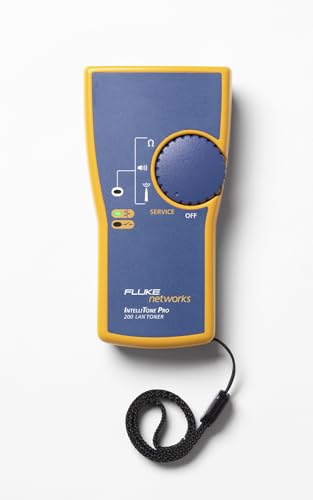 Fluke Networks MT-8200-60-KIT IntelliTone Pro 200 Probe and Toner, Multicolor