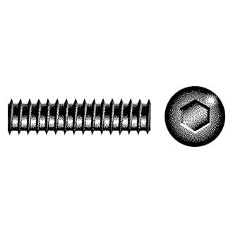 Seachoice SC1479 Socket Set Screw 1/4"-28 x 1/4"