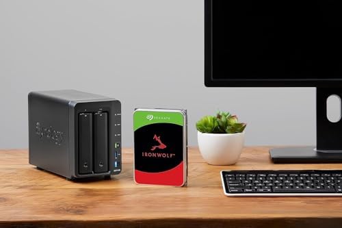 Seagate IronWolf 12TB NAS Internal Hard Drive HDD – CMR 3.5 Inch SATA 6Gb/s 7200 RPM 256MB Cache for RAID Network Attached Storage (ST12000VNZ008/ST12000VN0008