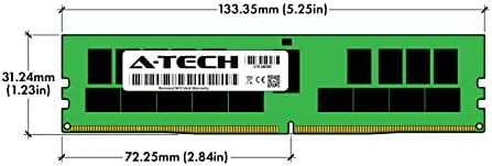 A-Tech 32GB RAM for Dell PowerEdge R650, T550 | DDR4 3200MHz PC4-25600 ECC RDIMM 2Rx4 Registered Server Memory Upgrade