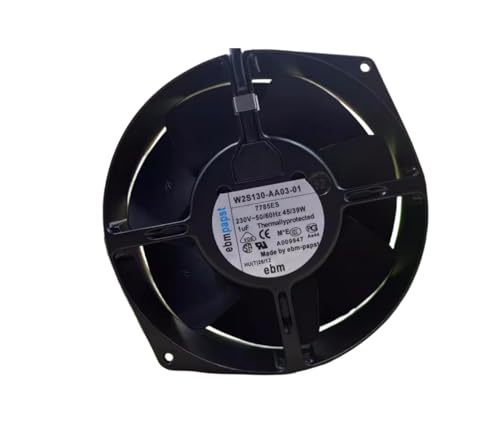 W2S130-AA03-01 230V 45/39W 172155 Cooling Fan 172X150X55MM 2-Wire|B0F24LMXJM