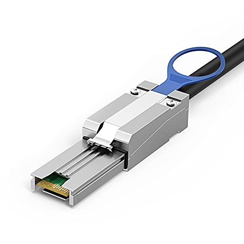 CableCreation External Mini SAS 26pin (SFF-8088) Male to Mini SAS 26 (SFF-8088) Male Cable, 1.0M|B013G4F3A8