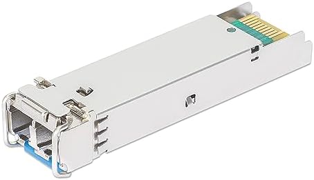 Intellinet 1000Base-SX SFP to LC Multi-Mode Mini GBIC Module 1G Fiber Transceiver - Cisco GLC-SX-MM Compatible - Wavelength 850 nm - Hot Plugging - Up to 550 m. – 545006-SGL|B001P8B4FG