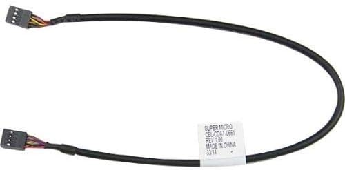 Supermicro CBL-CDAT-0661 CBL, Sgpio, 2X4F to 2X4F, P2.54, Round Cable, 40cm, 28AWG