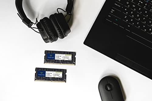 Timetec 32GB KIT(2x16GB DDR4 2666MHz PC4-21300 Non-ECC Unbuffered 1.2V CL19 2Rx8 Dual Rank 260 Pin SODIMM Laptop Notebook PC Computer Memory RAM Module Upgrade (32GB KIT(2x16GB