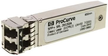 HP J9150A ProCurve Gigabit Ethernet SFP+ Transceiver Module (Renewed)|B07H9D88D8