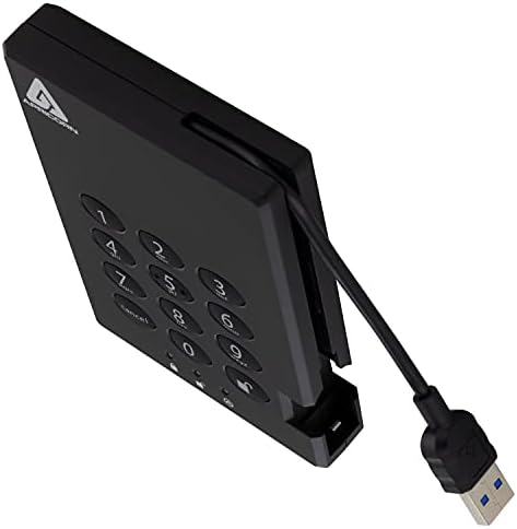 Apricorn 2TB Aegis Padlock USB 3.0 SSD 256-Bit Encrypted Portable Drive (A25-3PL256-S2000)|B01M67EDE6