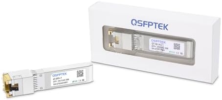 10GBASE-T SFP+ to RJ45, RTL8261N Chip 10gagbit SFP Copper RJ45, Mini Gbic Network Transceiver Compatible with Dell SFP-10G-T, Fortinet, and Other Open Switch|B0D44JN8QY