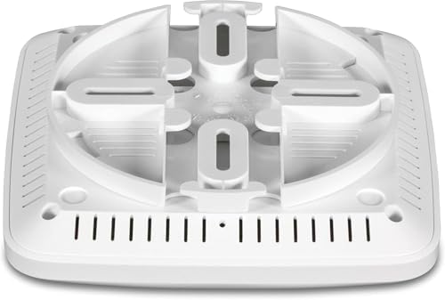 TRENDnet AX1800 Dual Band WiFi 6 PoE+ Access Point, TEW-921DAP, 1201Mbps (5GHz + 567Mbps (2.4Ghz, NDAA & TAA Compliant, MU-MIMO, Client Bridge, Supports up to WPA3 Encryption, White