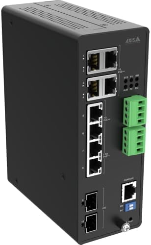 AXIS D8208-R Industrial POE++ S 8-Port Managed Industrial POE++