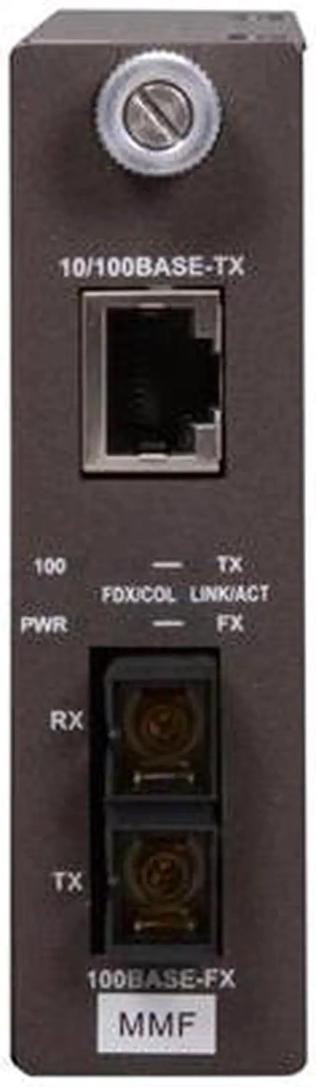 Alt view image 2 of 5 - TRENDnet 100Base-TX to 100Base-FX Multi Mode SC Fiber Media Converter (2 Km, 1.2 Miles), Fiber to Ethernet Converter, RJ-45 Port, Fiber Port, Wall Mountable, Black, TFC-110MSC