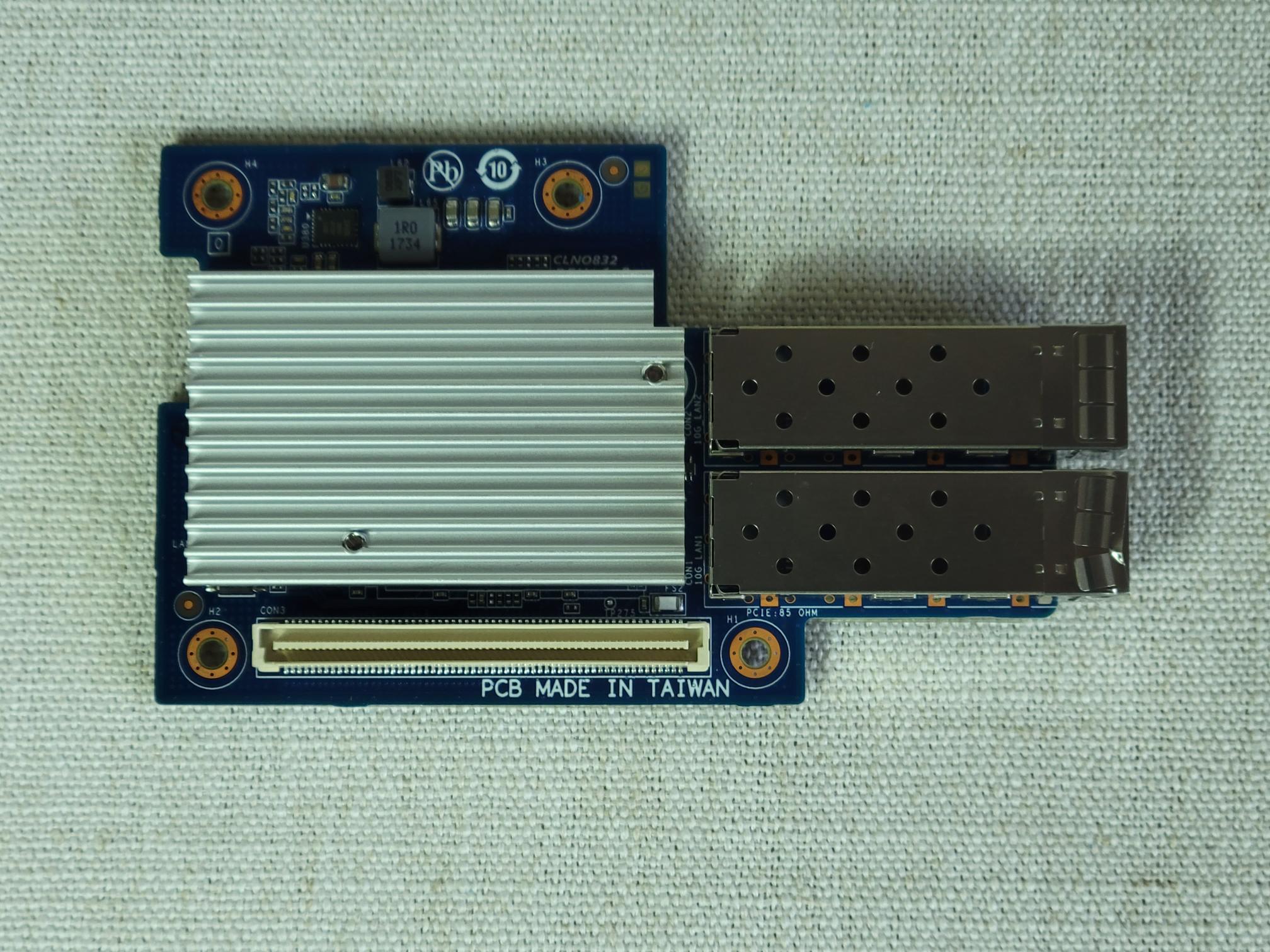 Gigabyte CLNO832 Dual Port 10G SFP+ OCP Mezzanine LAN Card Intel 82599ES