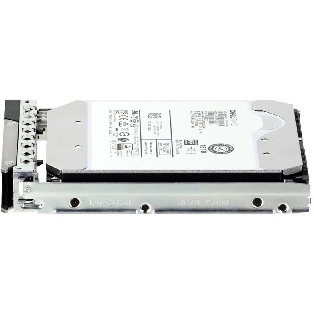 Dell EMC YF5G2 18TB 7.2K RPM SAS 12Gbps 512e 3.5inch Hot-Plug Hard Drive with Tray