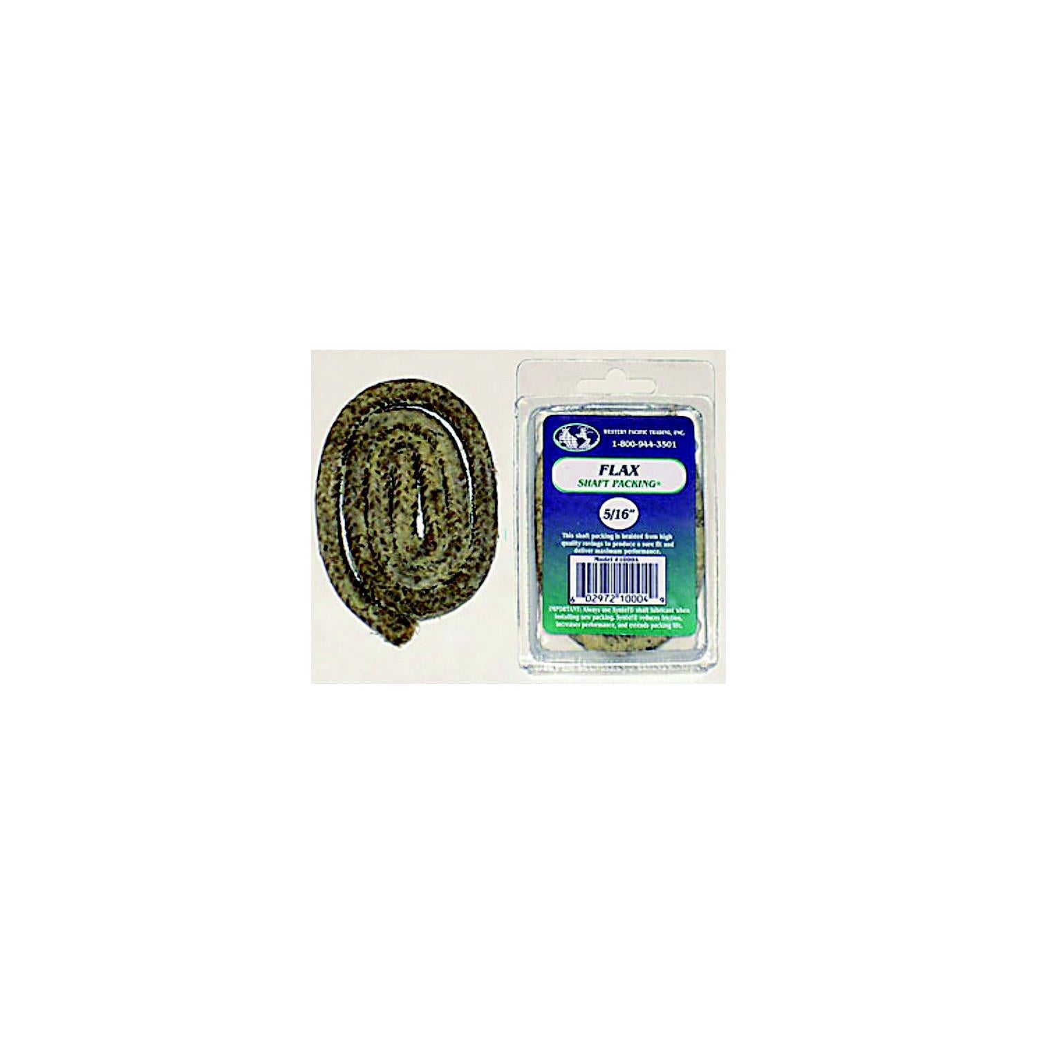 Western Pacific Trading 10001 Flax Packing 1/8 X 2'