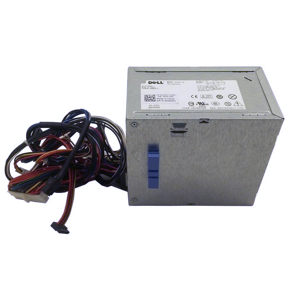 Dell - Dell Precision T3500 525W Power Supply w/ Harness H525AF-00 D525A001L - Used (6W6M1)