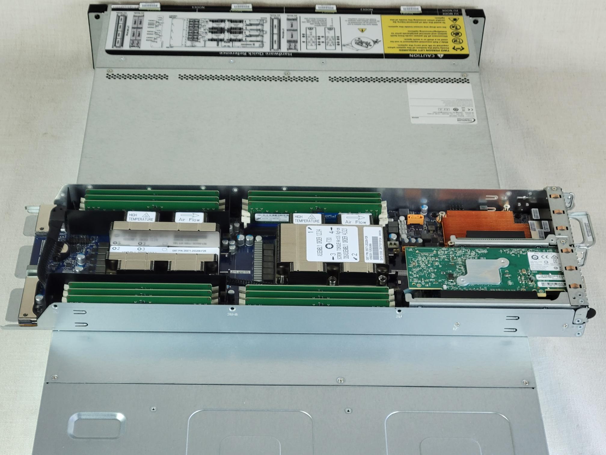 Penguin Computing Relion XE2142 2U 24x 2.5” 4 Node Server Chassis