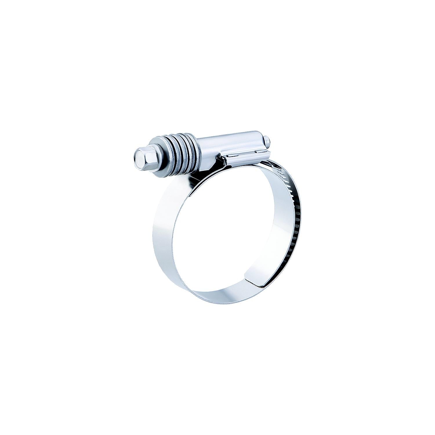 Scandvik 51200 Breeze Constant-Torque Hose Clamp, SAE:10 Min:9/16", Max:1-1/16", Band: 9/16"