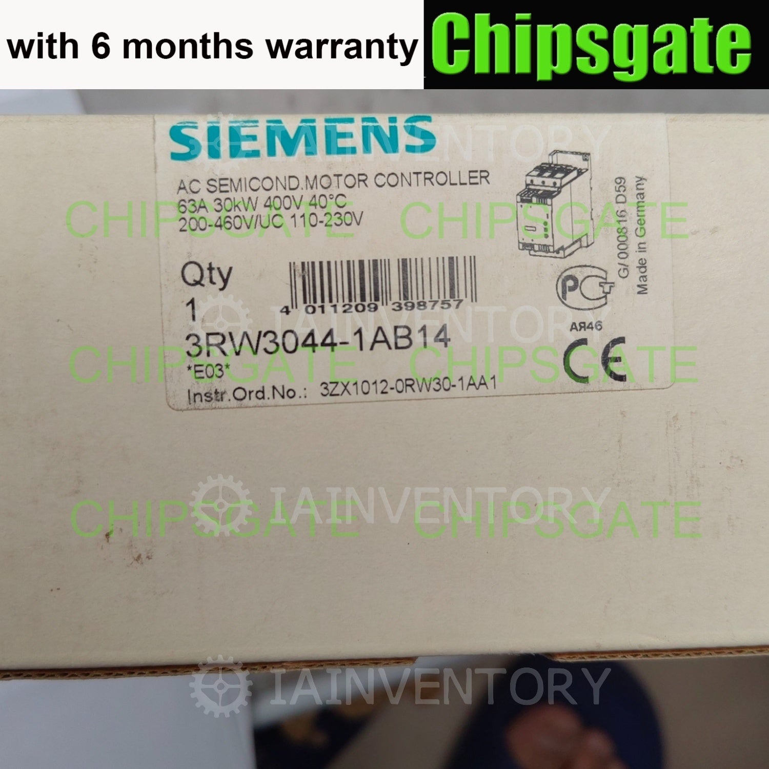 SIEMENS 3RW3044-1AB14