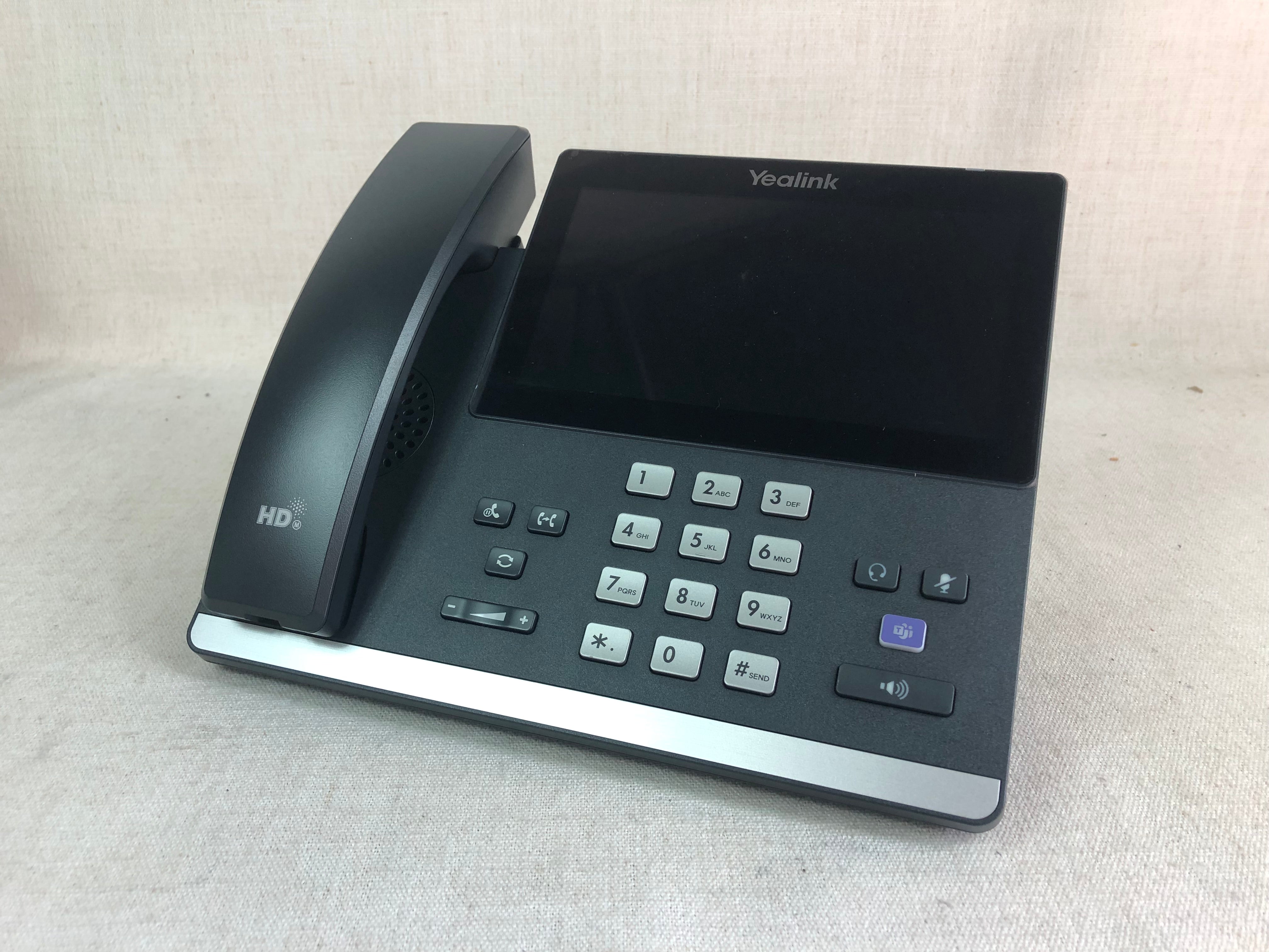 Yealink MP56 IP Phone Compatible with Microsoft Teams 5V adapter