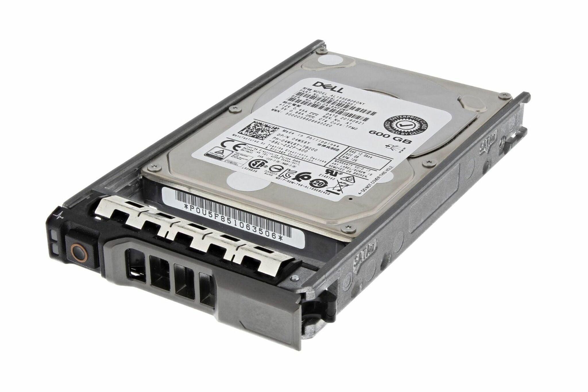 Dell 400-AURB 600GB 15k rpm 2.5" SAS 12Gbps Hard Drive
