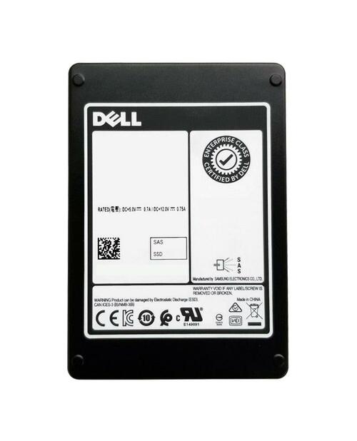 400-BDHE Dell 800GB SAS 12Gbps Write Intensive 2.5-inch Solid State Drive