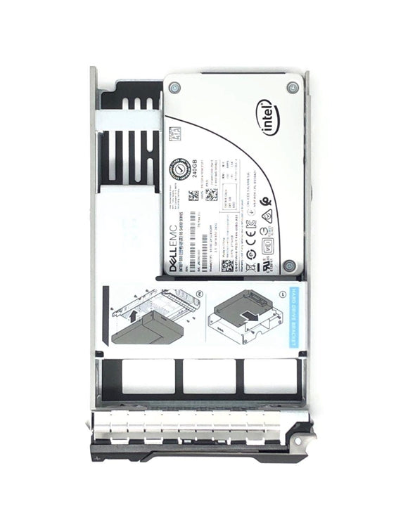 400-BDVI Dell 240GB SATA 6Gbps Mixed Use 2.5-inch Solid State Drive with 3.5-inch Hybrid Carrier
