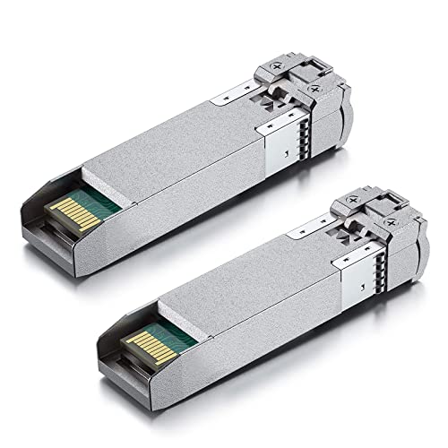 ipolex SFP+ 10GBase LR Singlemode Module, 10G SFP LC 1310nm Fiber Optic Transceiver for Cisco SFP-10G-LR, Ubiquiti UniFi UF-SM-10G, Meraki MA-SFP-10GB-LR, Netgear AXM762, Mikrotik and More, up to 10KM|B01EN33WYK